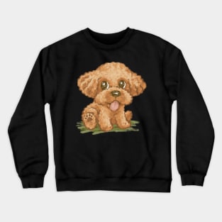 Toy poodle Crewneck Sweatshirt